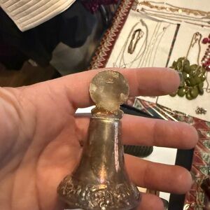 Elegant Silver Decorative Bell